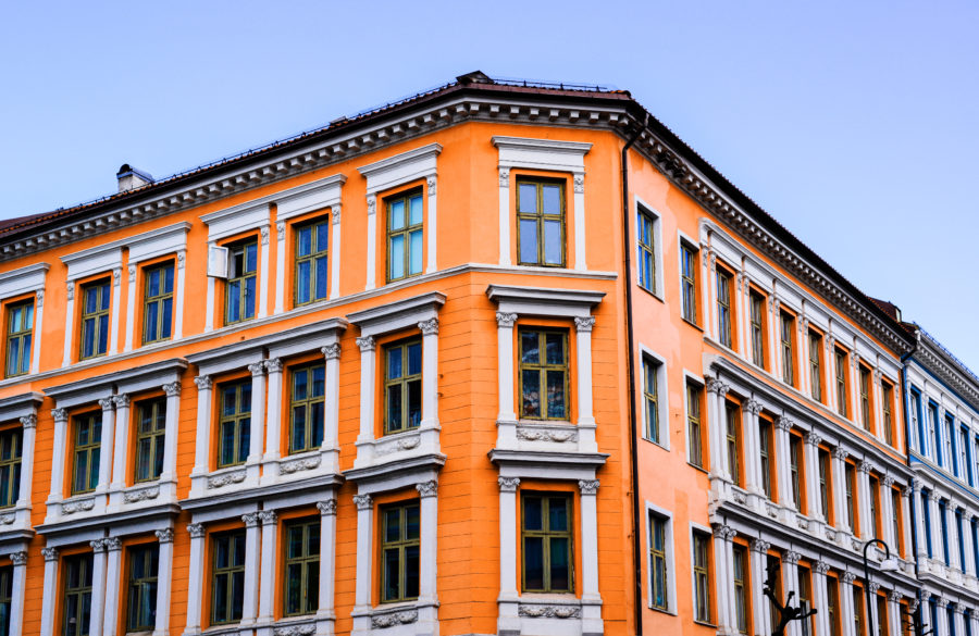 Leilighetsbygg i Oslo sentrum